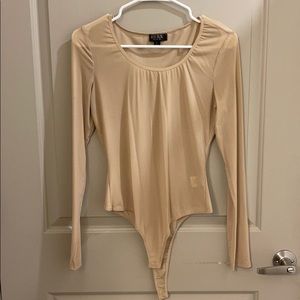 Nude mesh bodysuit